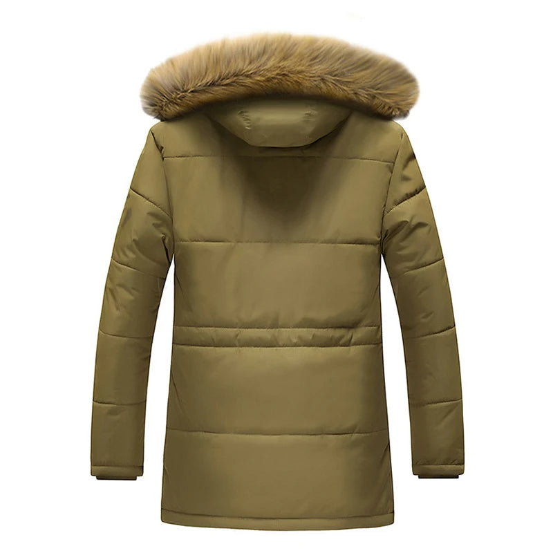 Men's Tailored Elegant Parkas Jacket