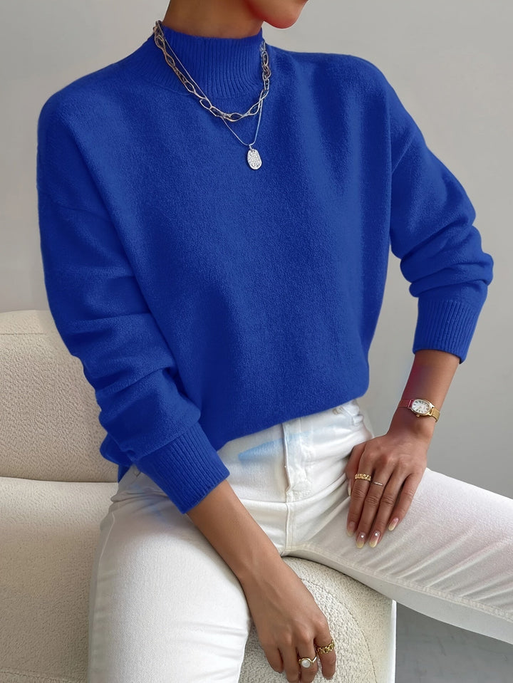 Yvonne | Women's High Neck Modern High-Neck Sweater