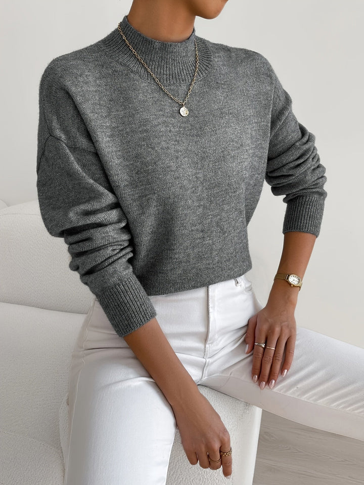 Yvonne | Women's High Neck Modern High-Neck Sweater
