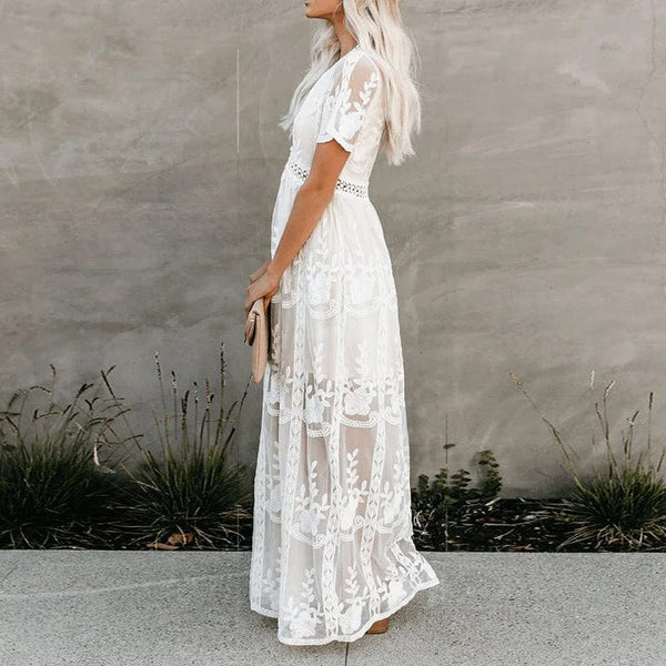Aniek™ - Maxi Lace Ibiza Dress