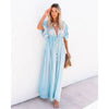 Luna™ Maxi Light Blue Ibiza Dress