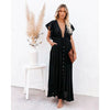 Feline™ Maxi Black Ibiza Dress