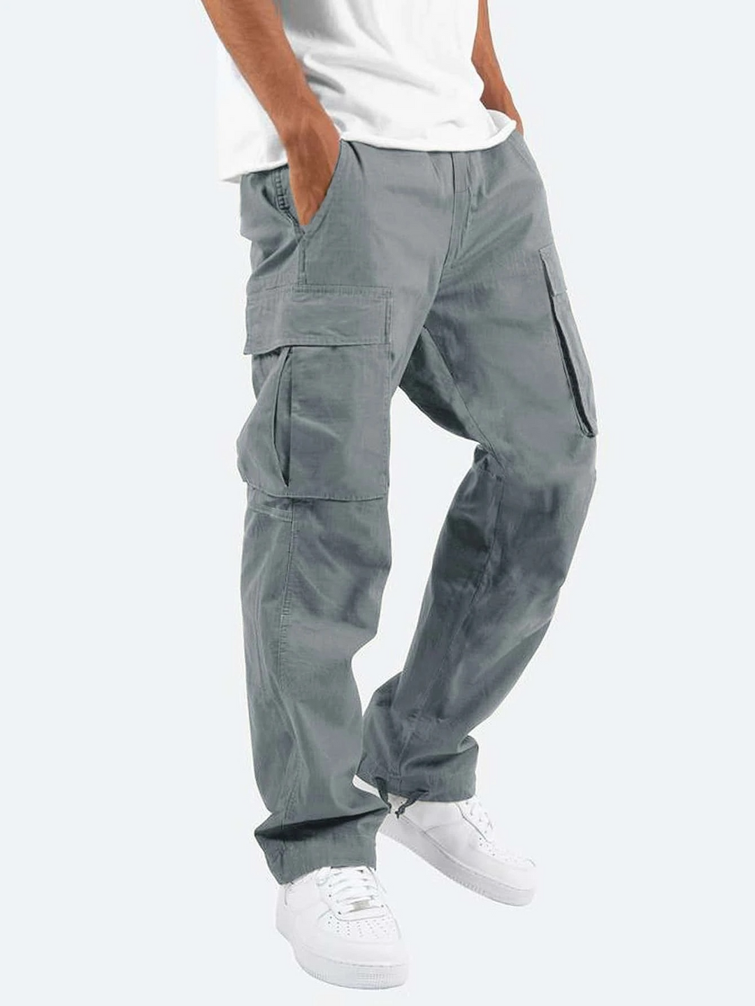 Jay | Men's Cargo Pants with Pockets and Drawstring