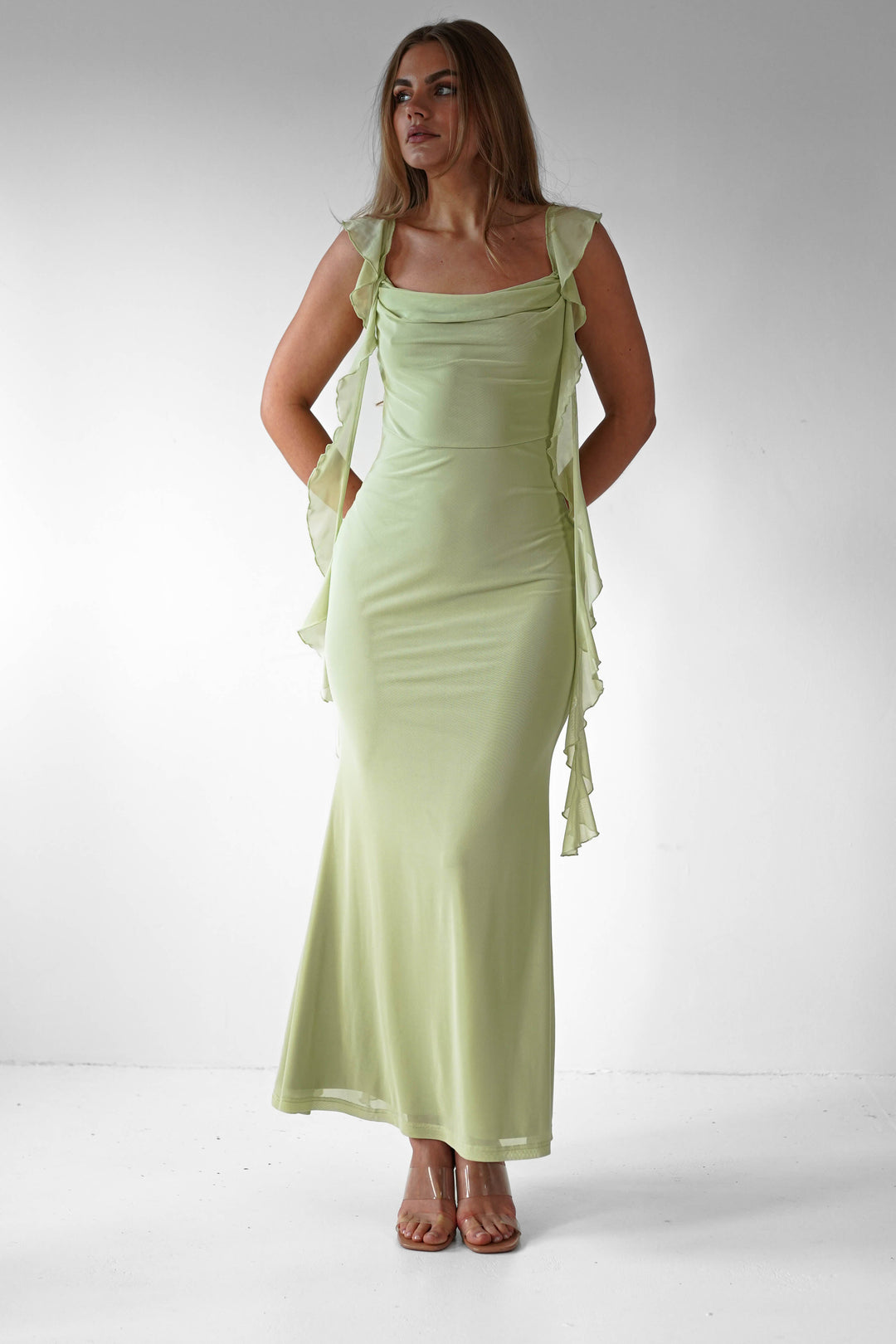 Salma® Chic Sutton Ruffled Dress