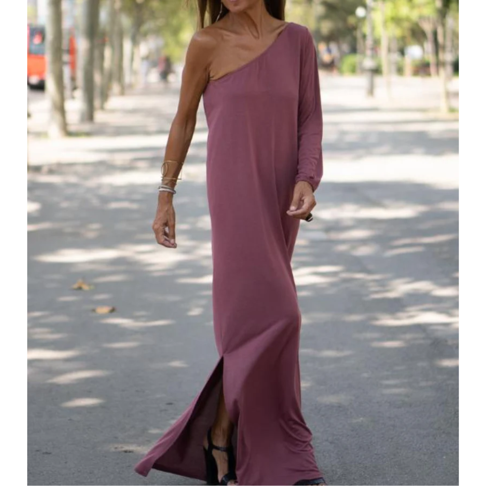Zoe™ - Elegant and Lightweight One-Shoulder Dress