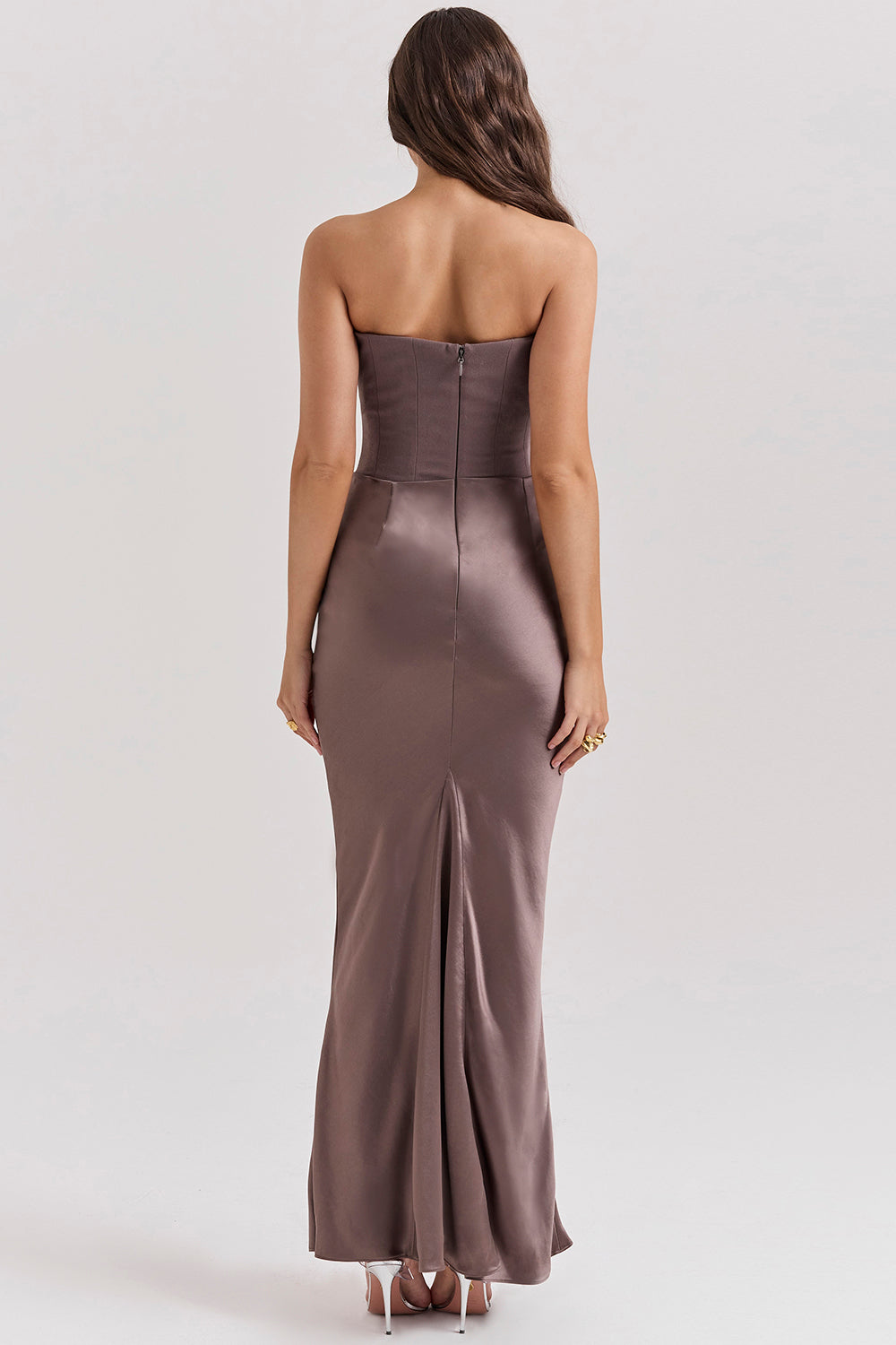 Lilly | Women's Strapless Maxi Elegant Corset Dress