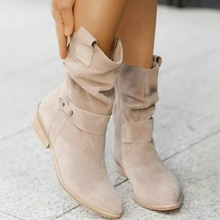 Francince | Women's LOW Heel Ankle Boots