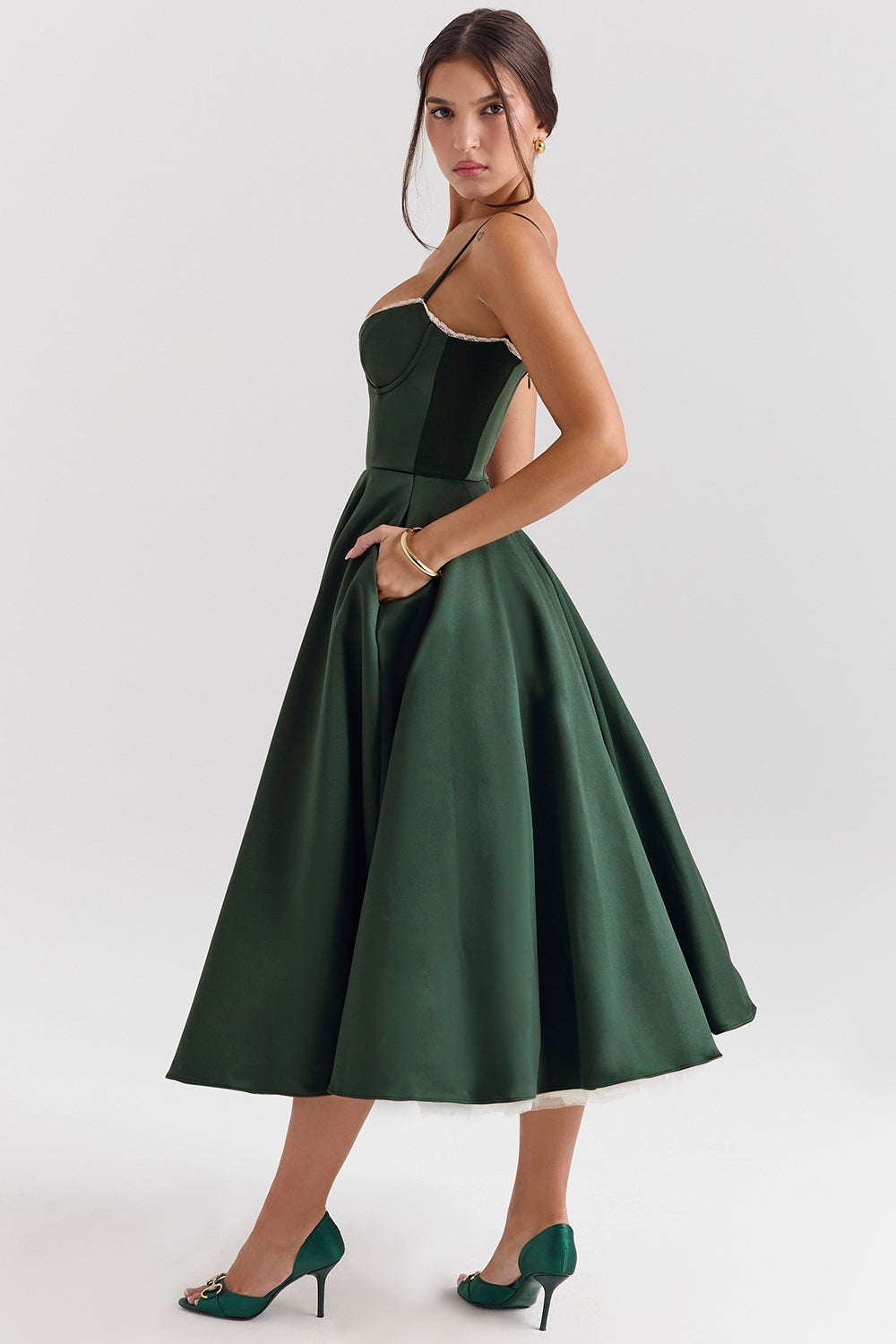 Evelina Mid-Length Dress