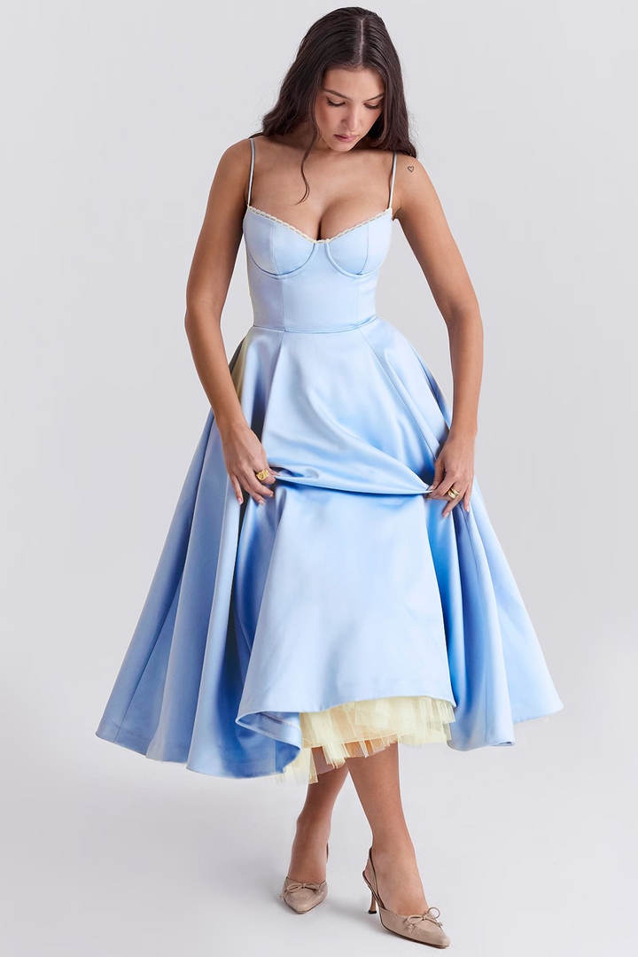 Evelina Mid-Length Dress