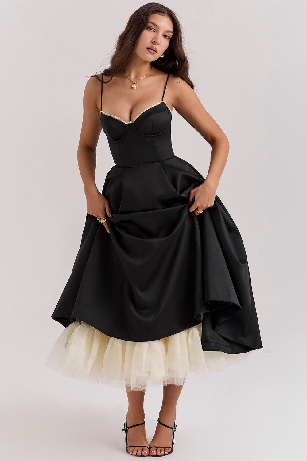 Evelina Mid-Length Dress
