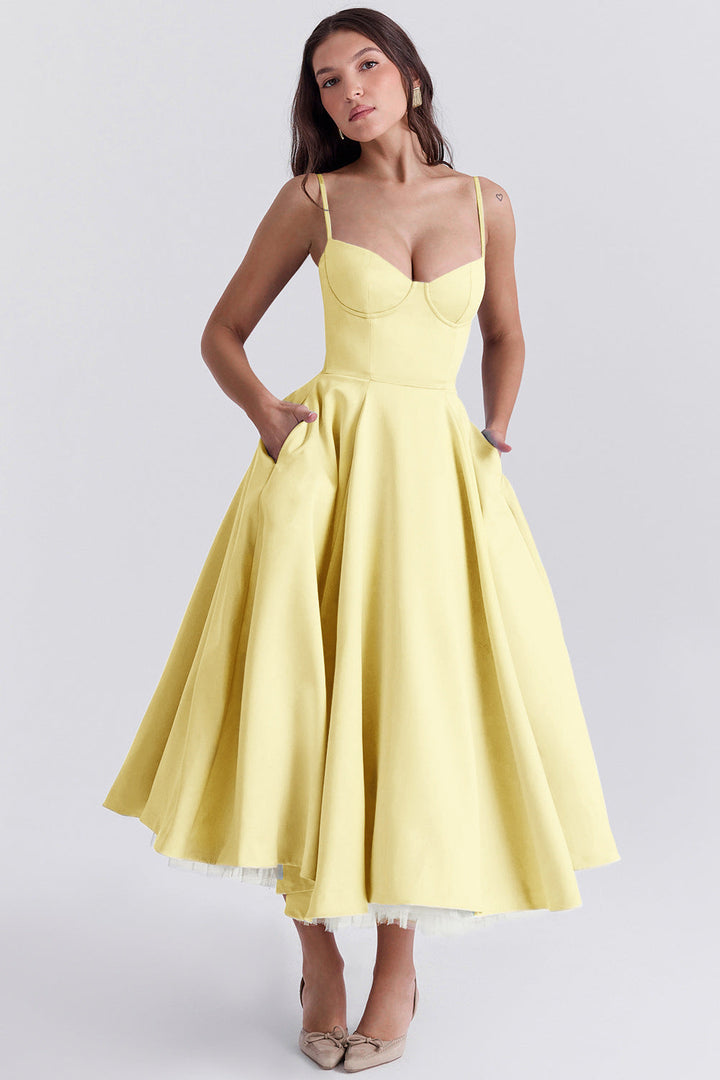Evelina Mid-Length Dress