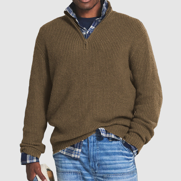Jerry | Business Casual Pullover with Zipper