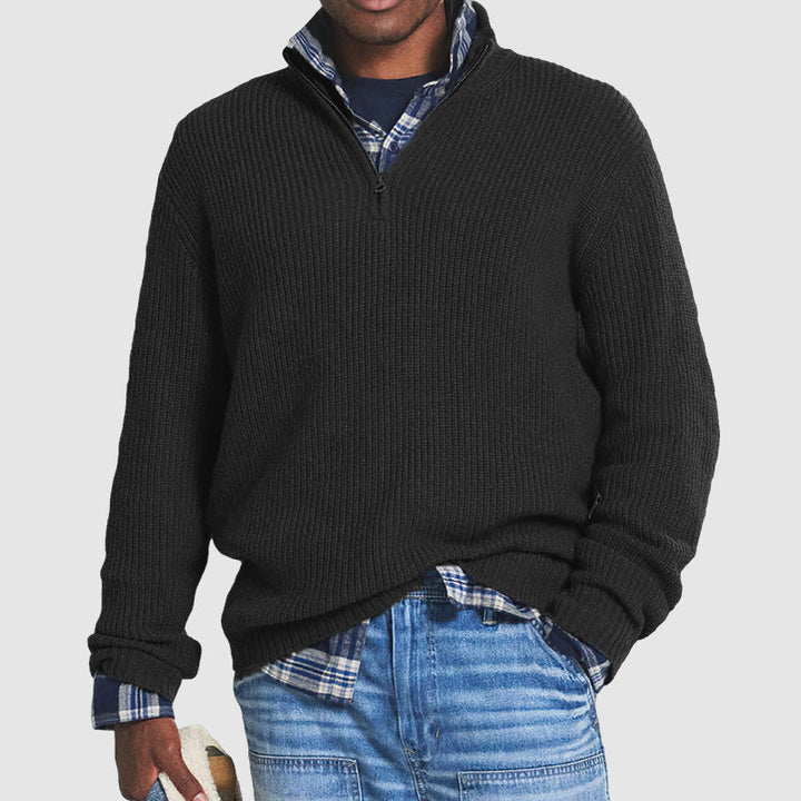 Jerry | Business Casual Pullover with Zipper