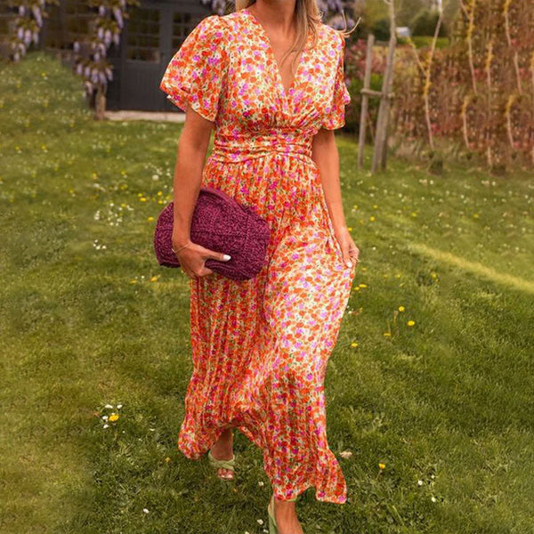 Romy | Summer Dress with V-Neck