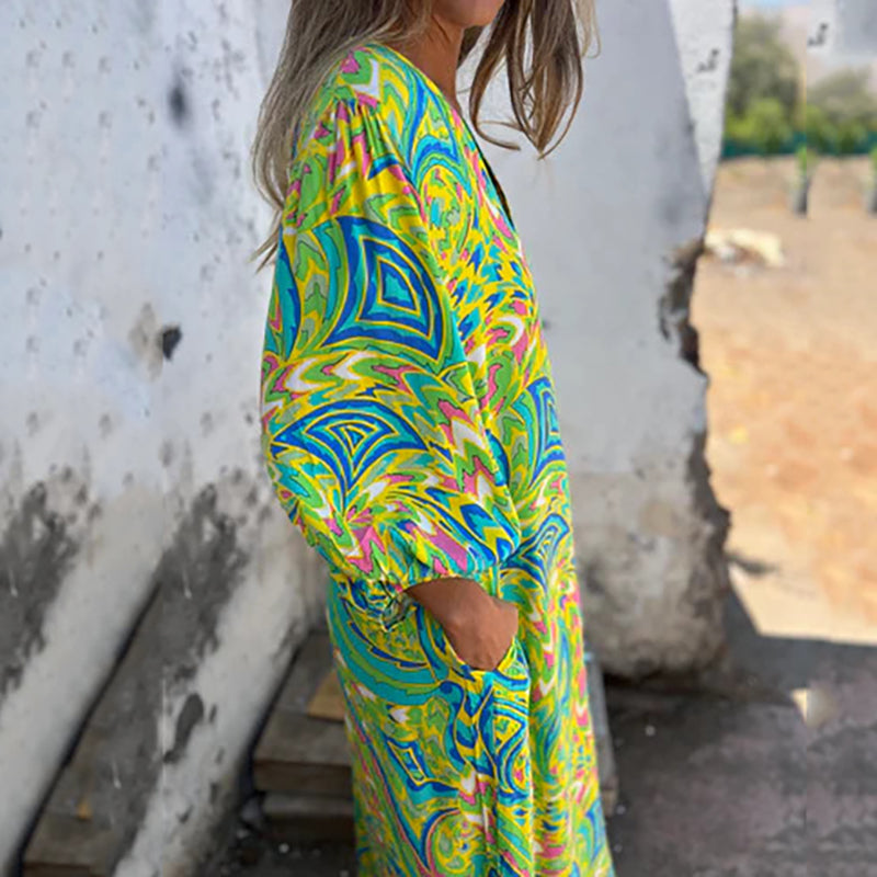 Lowri | Stylish Maxi Dress with Pockets