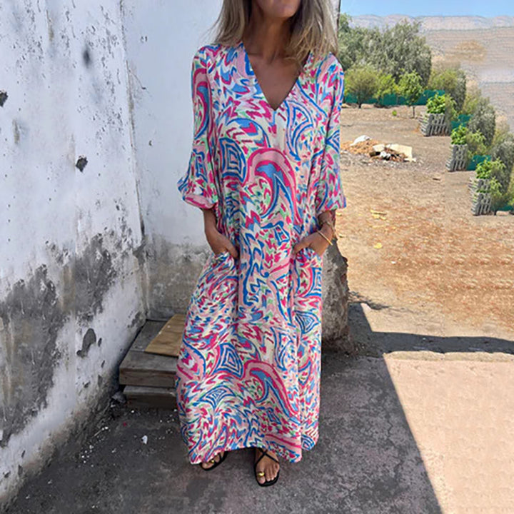 Lowri | Stylish Maxi Dress with Pockets