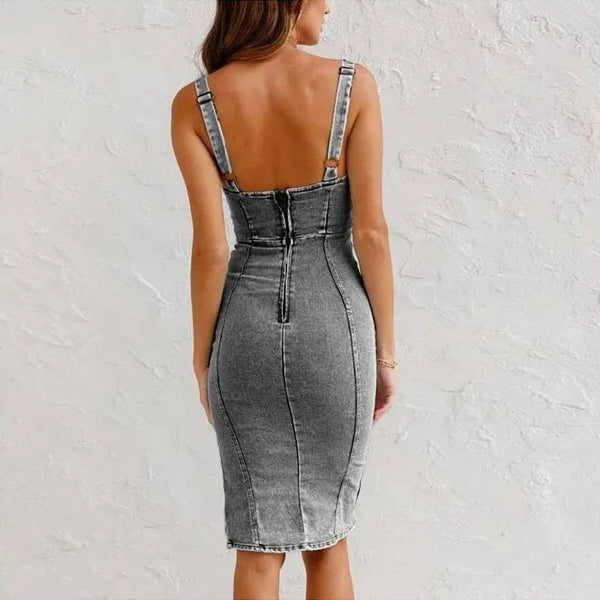 Mona | Denim Camisole Dress