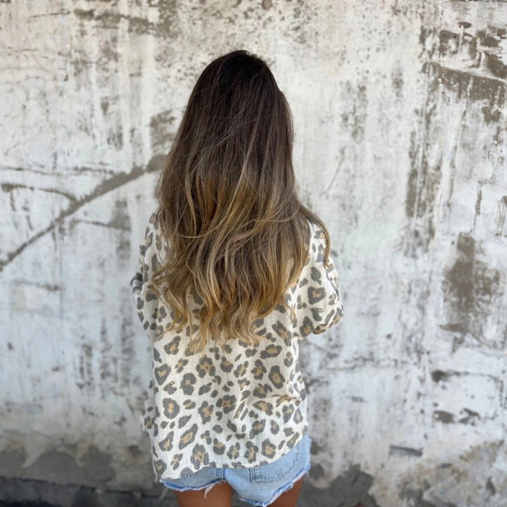 Leely | Women's Printed Long Sleeve Shirt