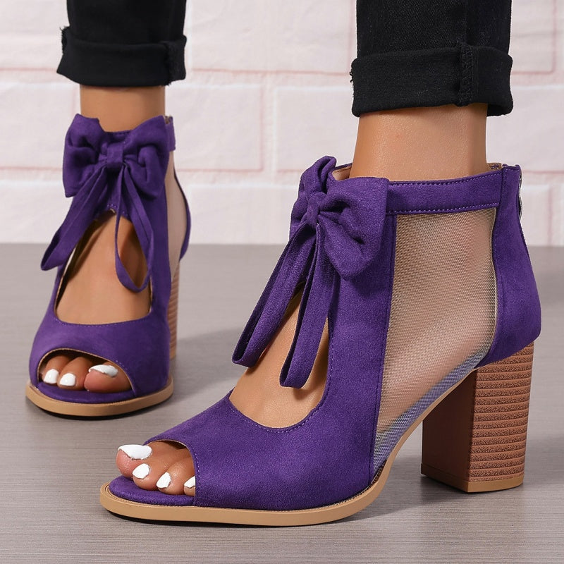Isabel™ - Stylish Orthopedic Heels With Bow Charm