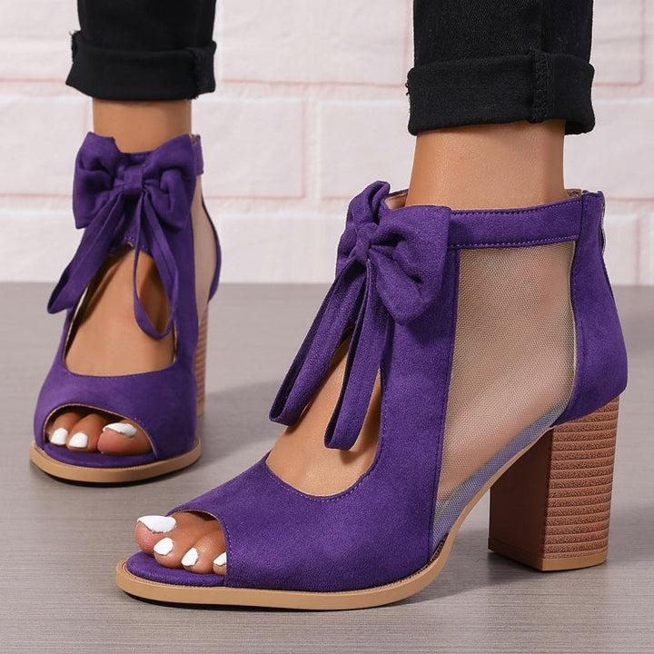 Isabel™ - Stylish Orthopedic Heels With Bow Charm