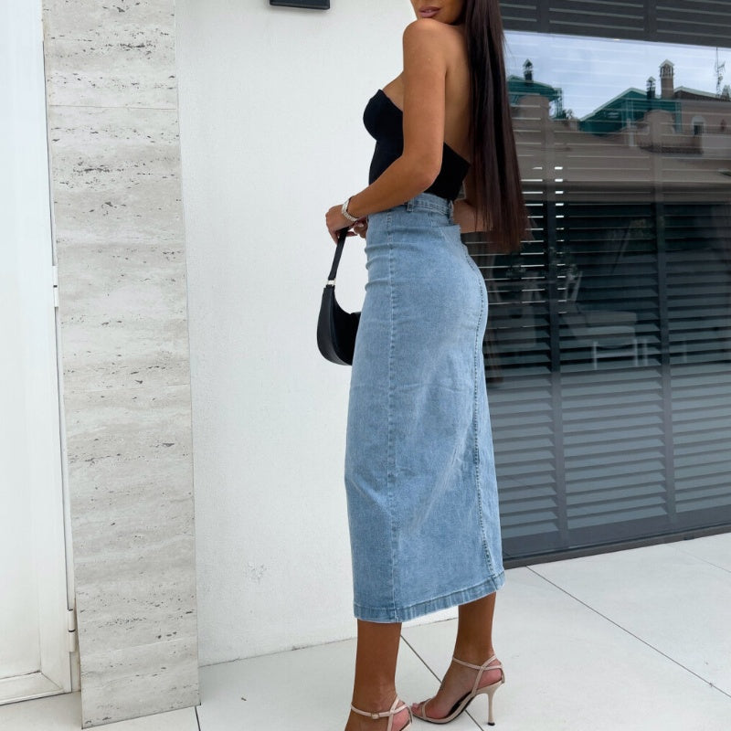 Chiara | Women's Stylish, Figure-Hugging Skirt with Pockets