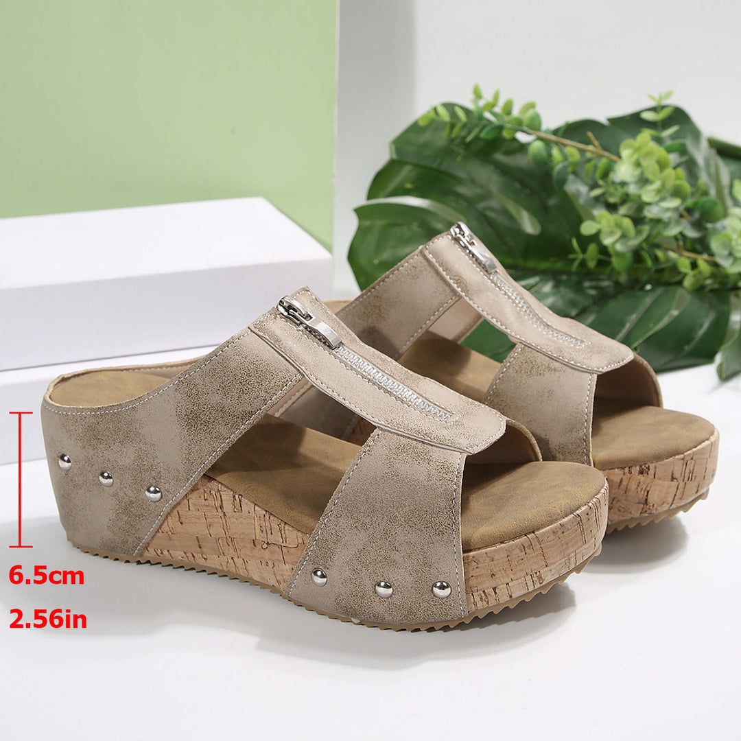 Ofelia™ – Orthopedic Open Toe Wedge Sandals
