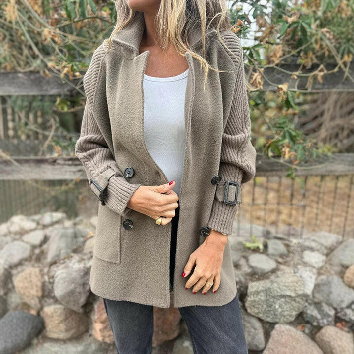 Isola | Women's Mid-Length Double-Breasted Coat