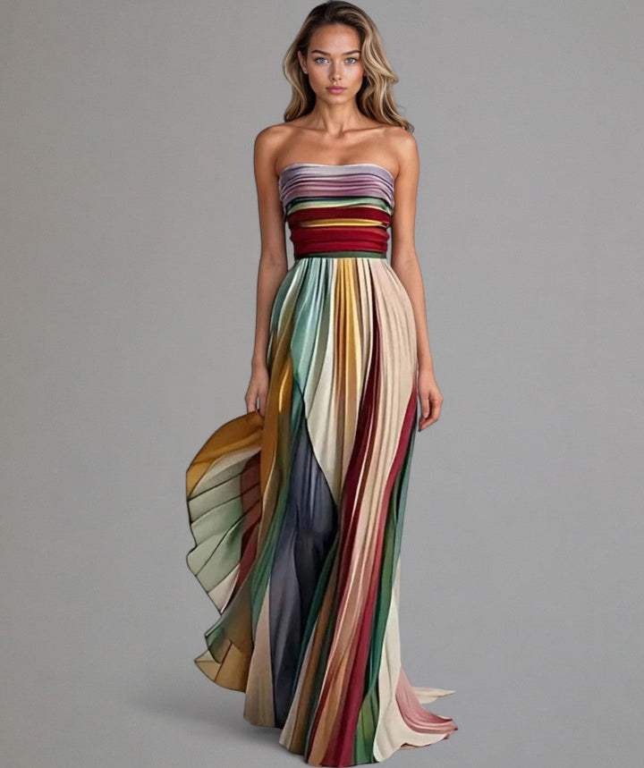 Flora™ - Sleeveless Colored Dress