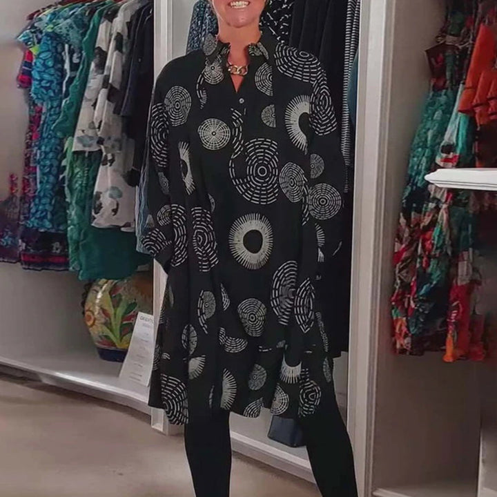 Marlene | Women's Casual Geometric Print Dress
