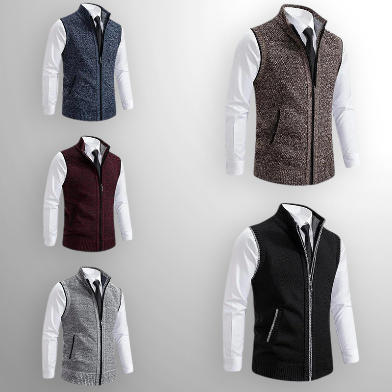 Marcus | Men's Lightweight Zip Vest with Pockets
