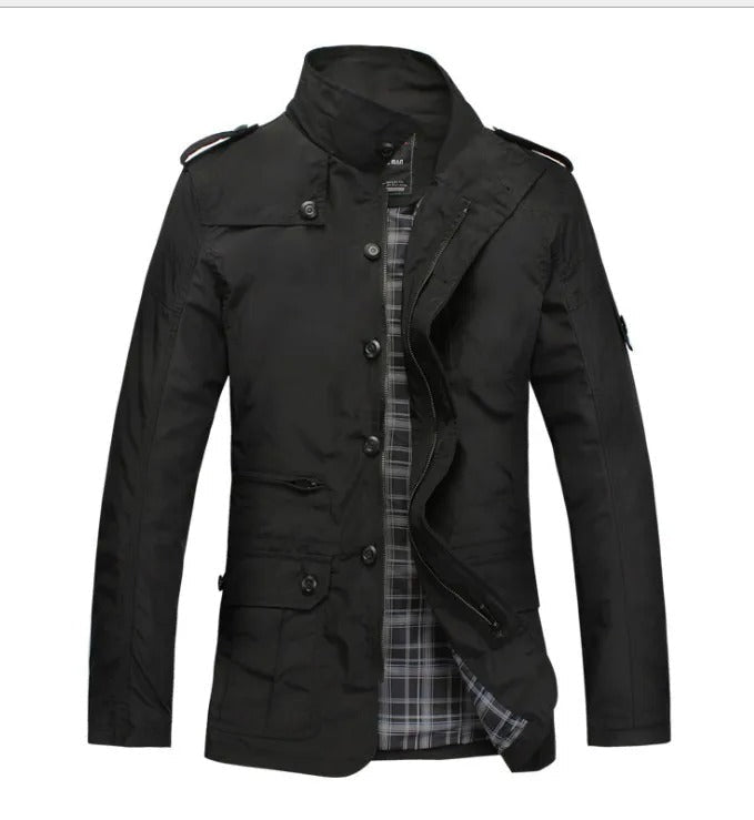 Men's Tailored Elegant Windproof Jacket