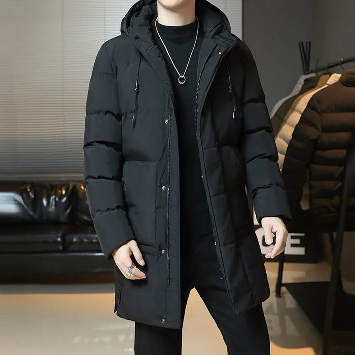 Men's Tailored Elegant Long Winter Jacket
