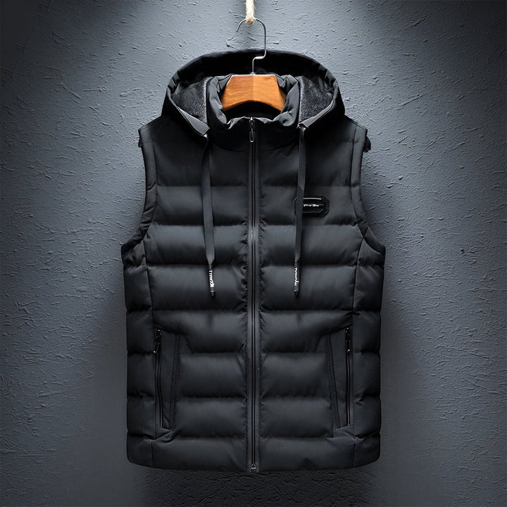 Leonardo | Men's Sleeveless Hooded Vest