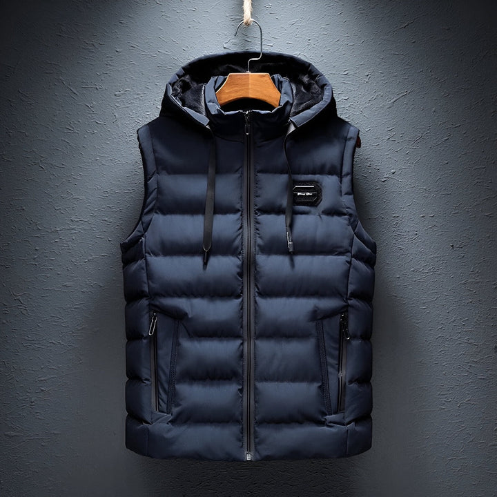 Leonardo | Men's Sleeveless Hooded Vest