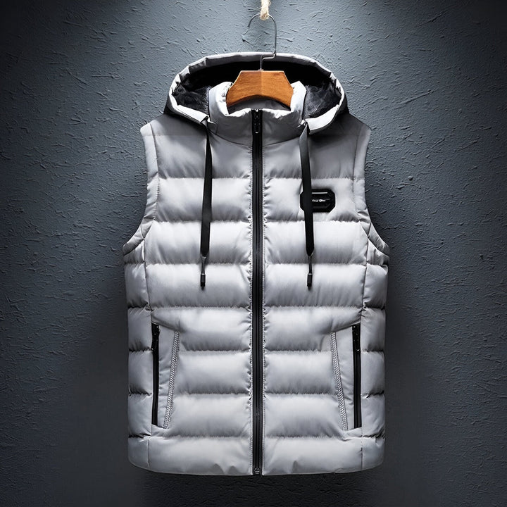 Leonardo | Men's Sleeveless Hooded Vest