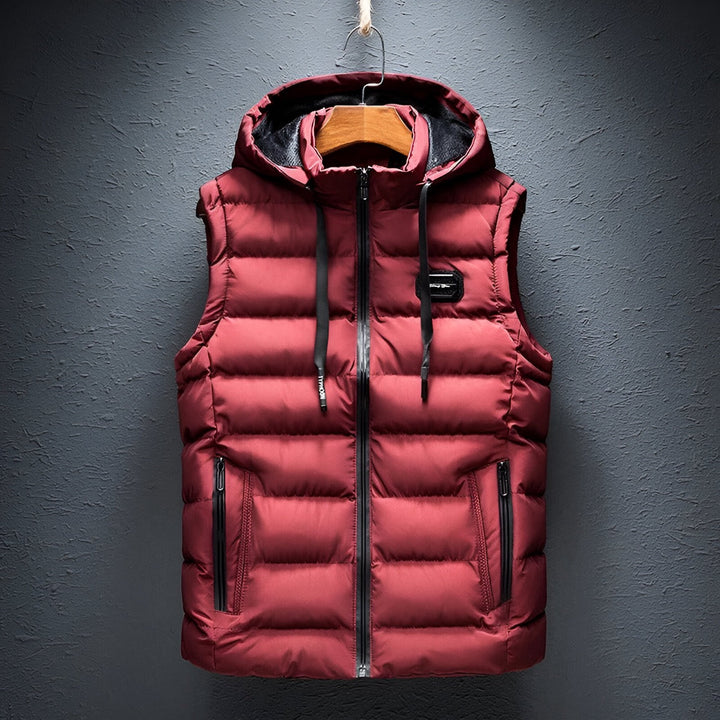 Leonardo | Men's Sleeveless Hooded Vest