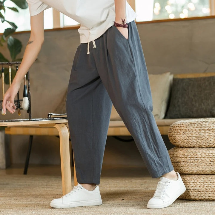 Filippo | Summer Pants with Pockets
