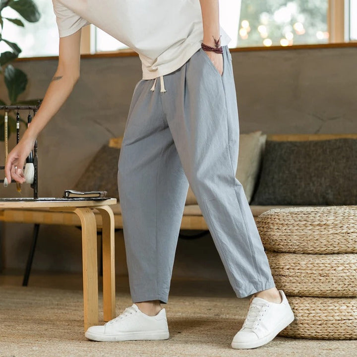 Filippo | Summer Pants with Pockets