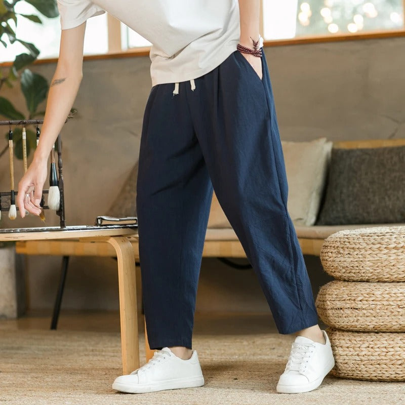 Filippo | Summer Pants with Pockets