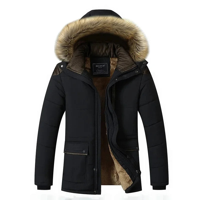 Men's Tailored Elegant Padded Winter Jacket