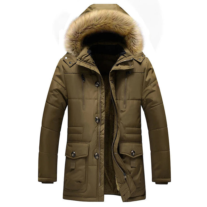 Men's Tailored Elegant Parkas Jacket
