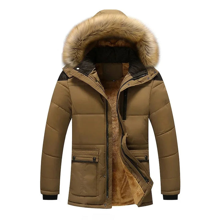 Men's Tailored Elegant Padded Winter Jacket