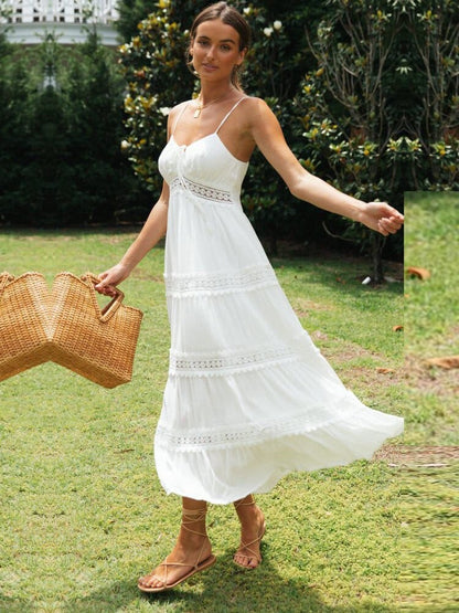 Sophie™ - White Maxi Beach Dress